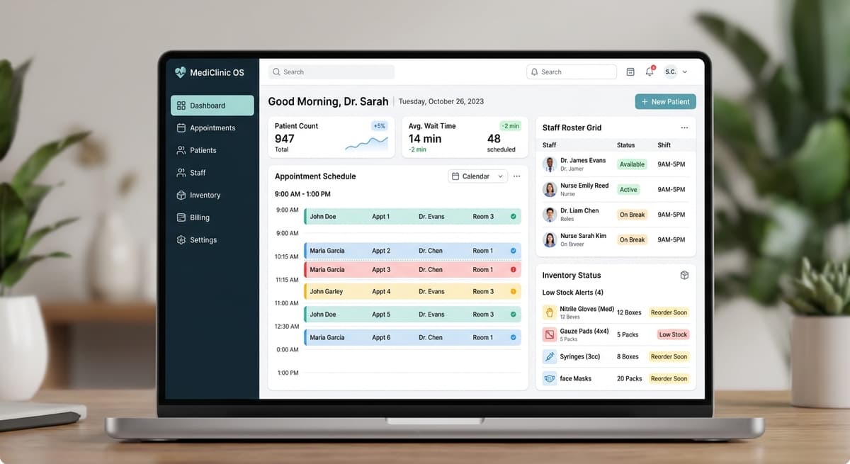 Ibnu Sina Care dashboard