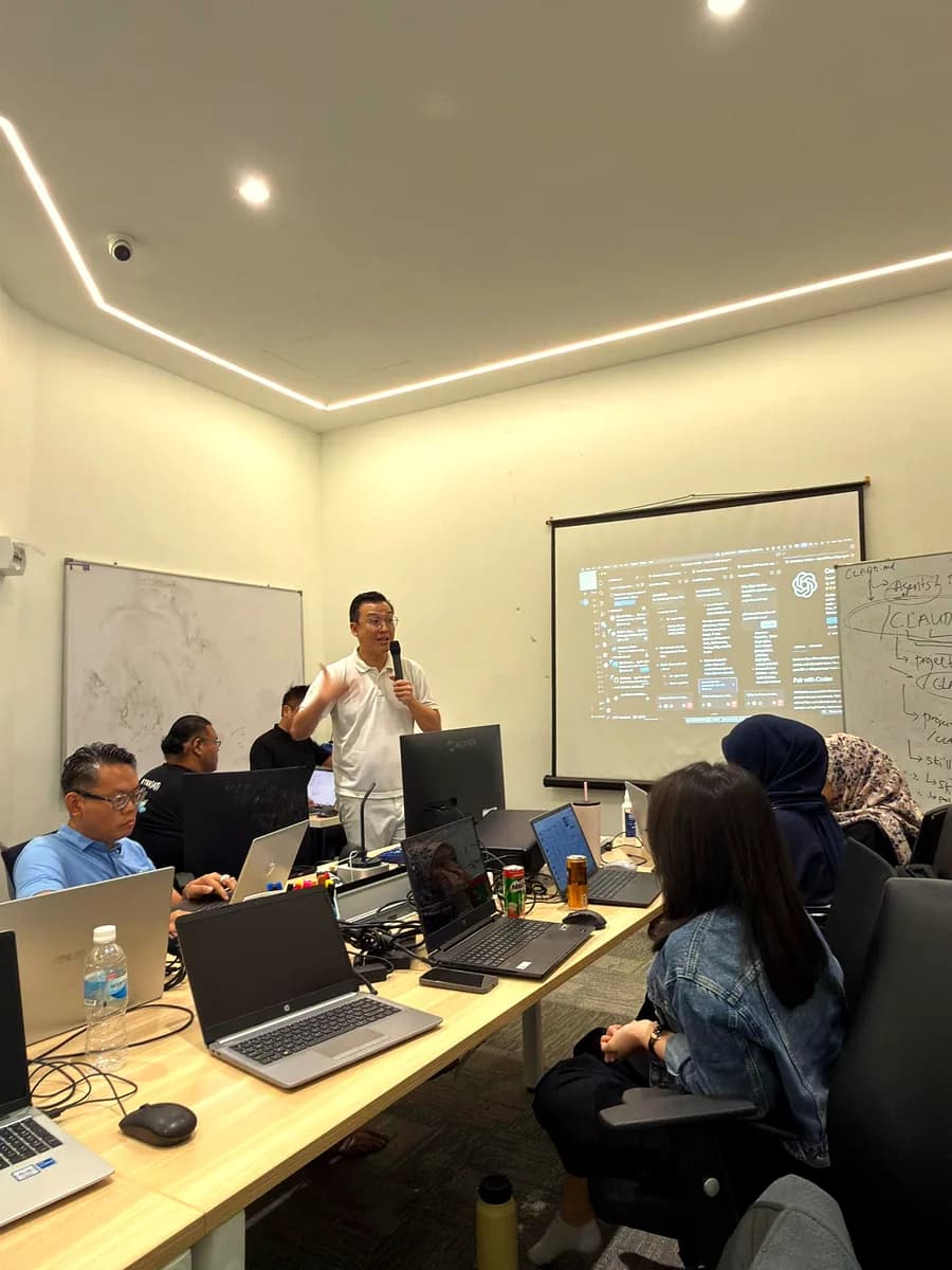 AI Masterclass — live presentation by Utopia trainer