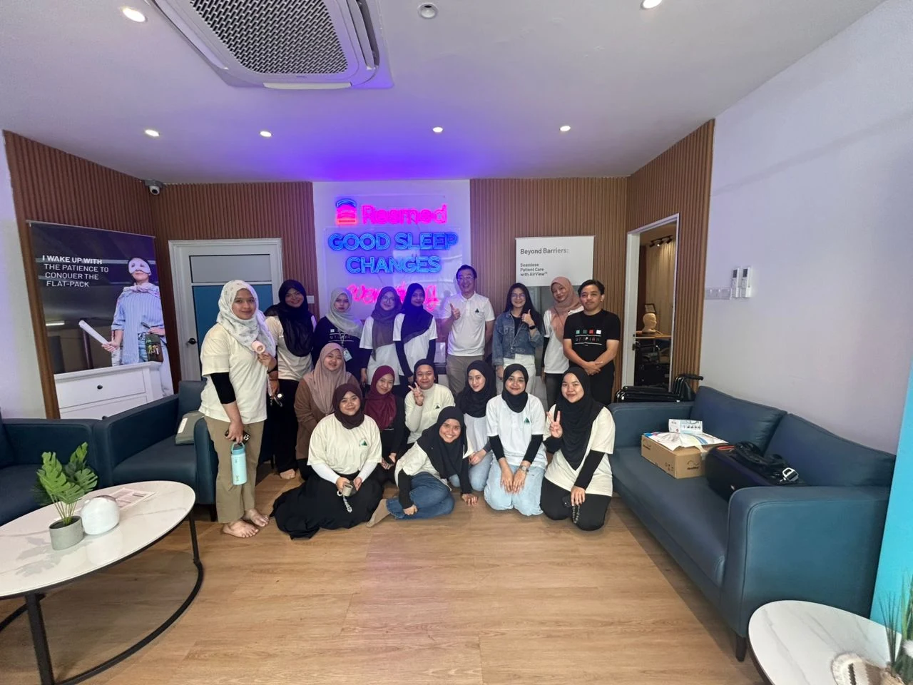 Utopia staff office group photo