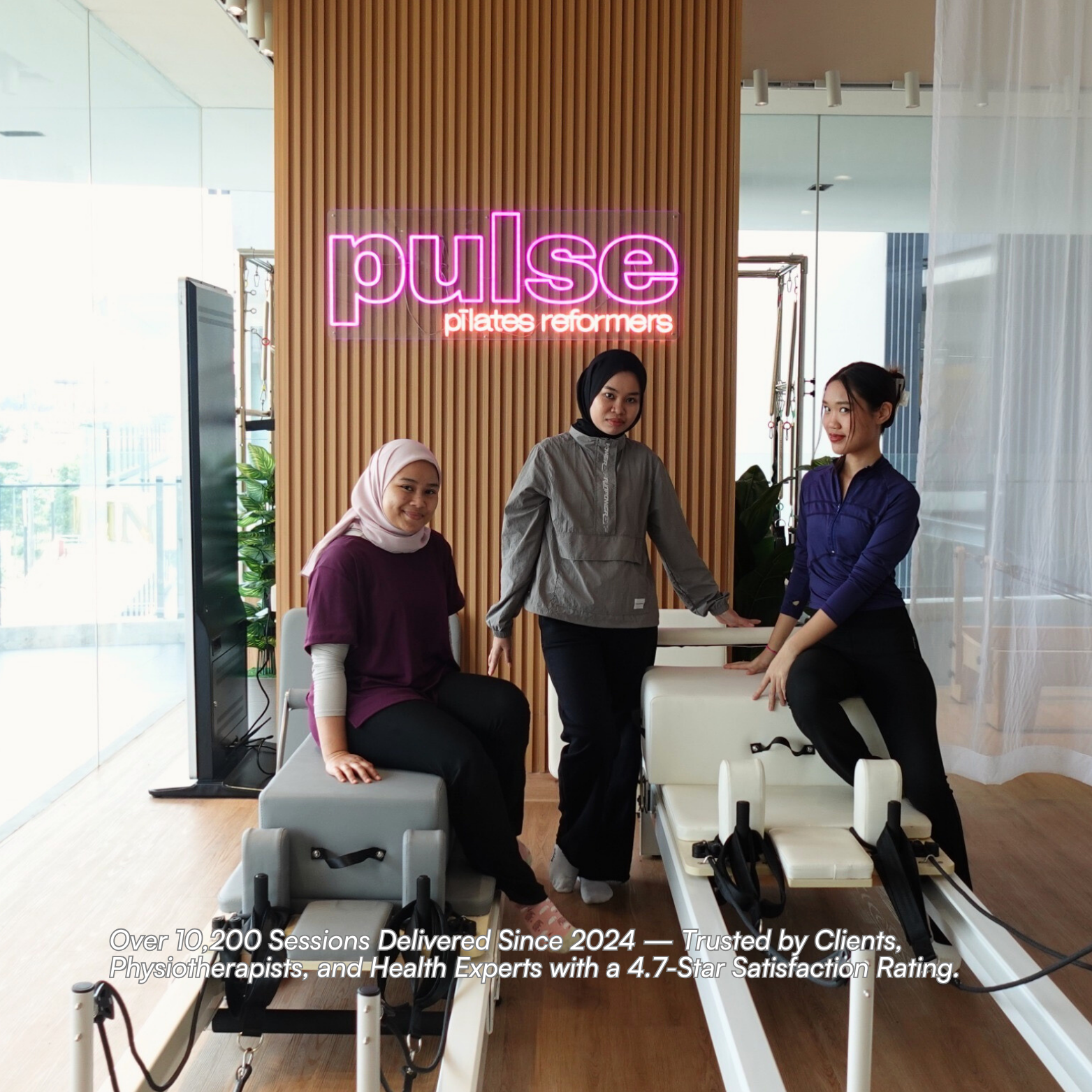 Pulse Pilates studio session