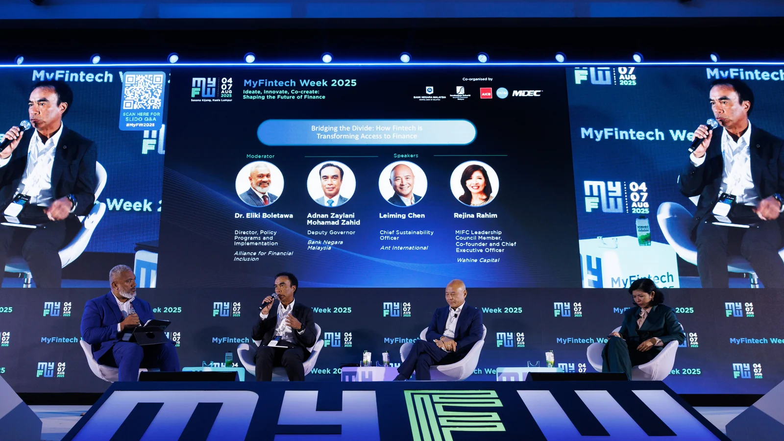 Financial sector speakers discuss technology and trust at MyFintech Week 2025