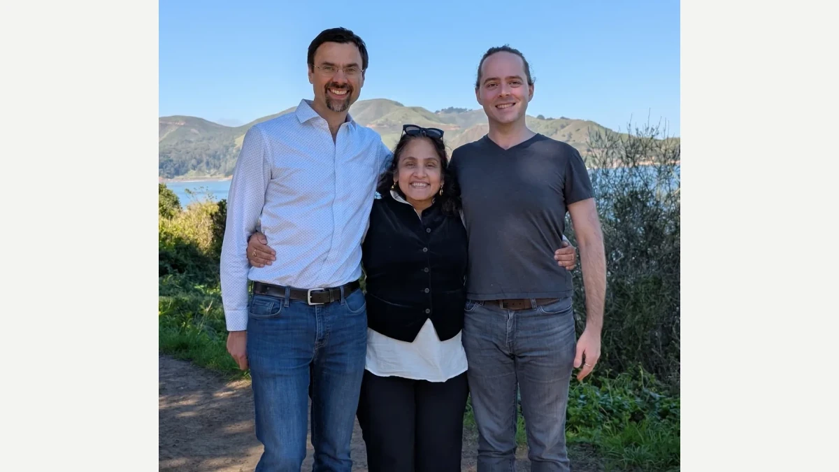 AISLE co-founders Ondrej Vlcek, Jaya Baloo and Stanislav Fort in an official company photograph