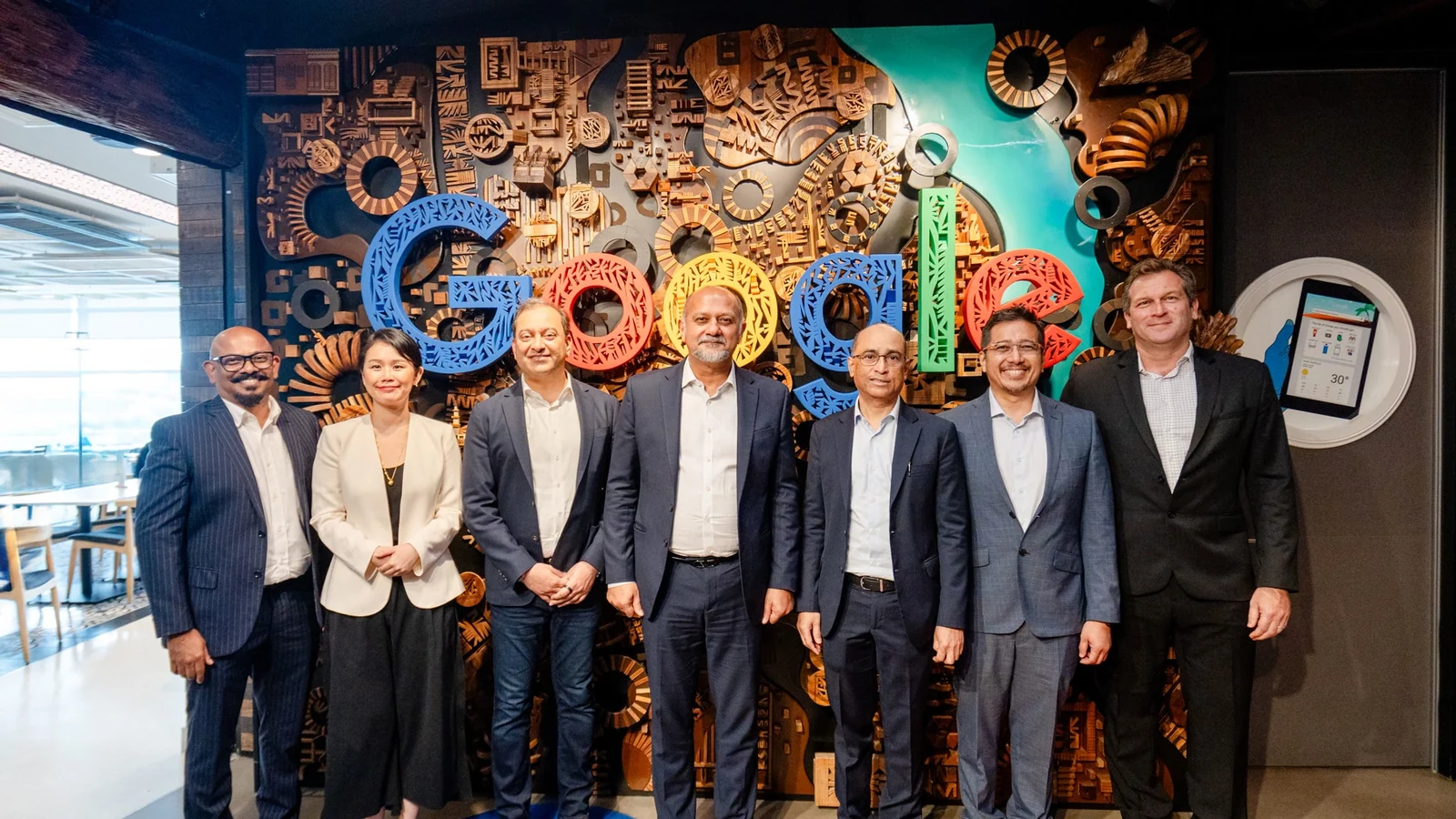 Government and Google Cloud representatives gather at Google's Kuala Lumpur office after the AI at Work 2.0 launch
