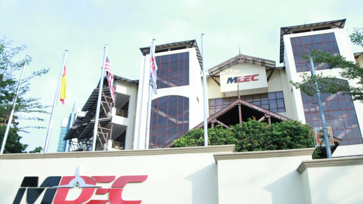 Exterior of Malaysia Digital Economy Corporation headquarters in Cyberjaya