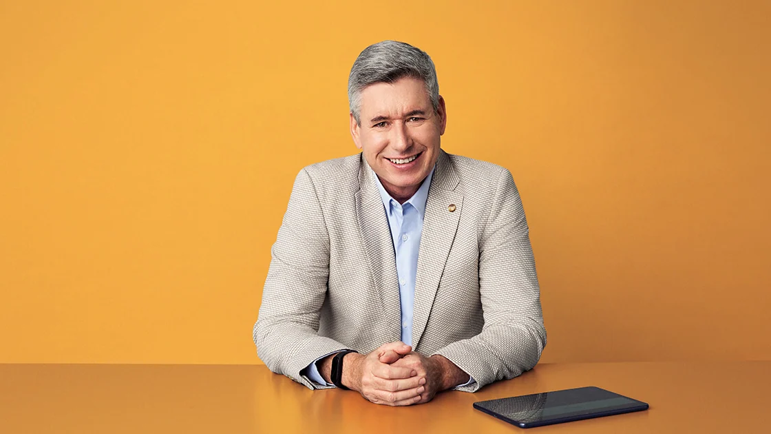 U Mobile chief information officer Neil Tomkinson in an official company portrait