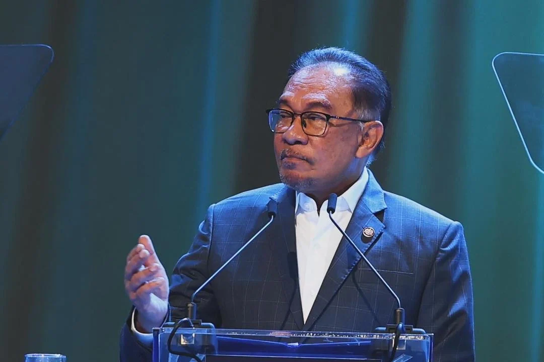 UPM vice-chancellor Ahmad Farhan Mohd Sadullah speaks at an AI programme